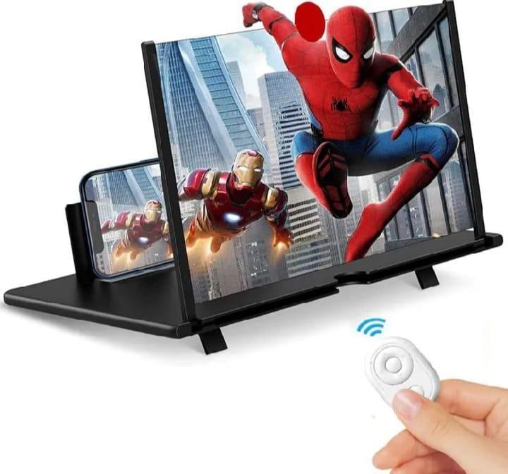 Red Video Amplifying Screen Enhance your Viewing Experience