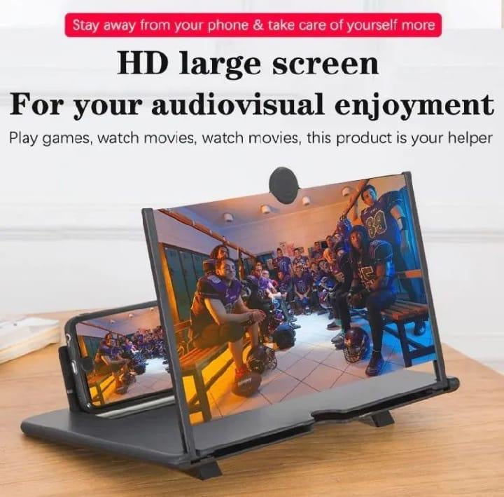 Red Video Amplifying Screen Enhance your Viewing Experience