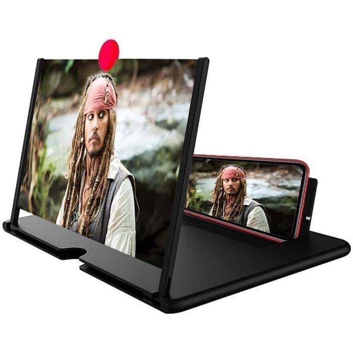 Red Video Amplifying Screen Enhance your Viewing Experience